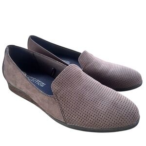 Dr. Scholl's Women’s Advanced Comfort Brown Perforated Loafers Size 8M